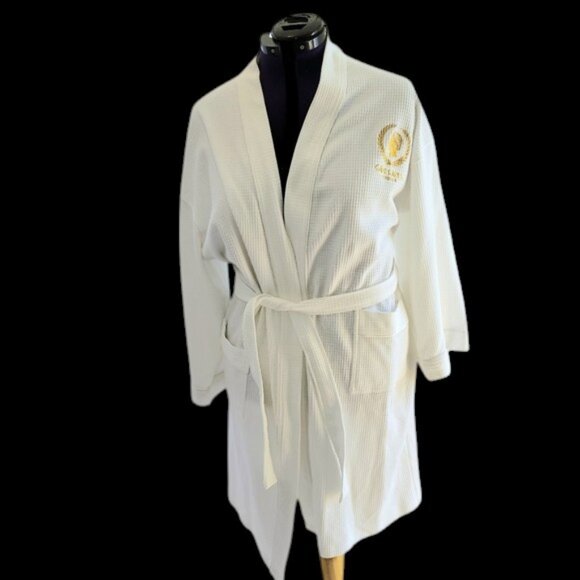 Vintage EverSun Caesars Casino Windsor Plush Terry Bath Robe